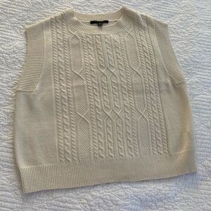 Cable Crew Vest, Women’s Large